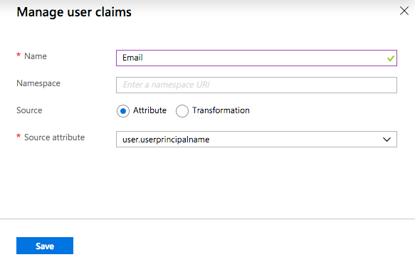 Email Attribute