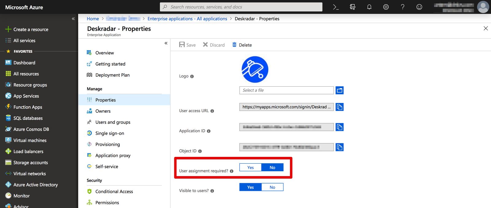 User access
